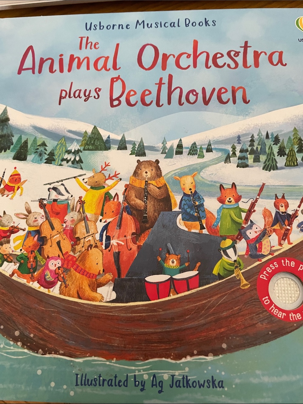 The Animal Orchestra Plays Beethoven Usborne Musical Books